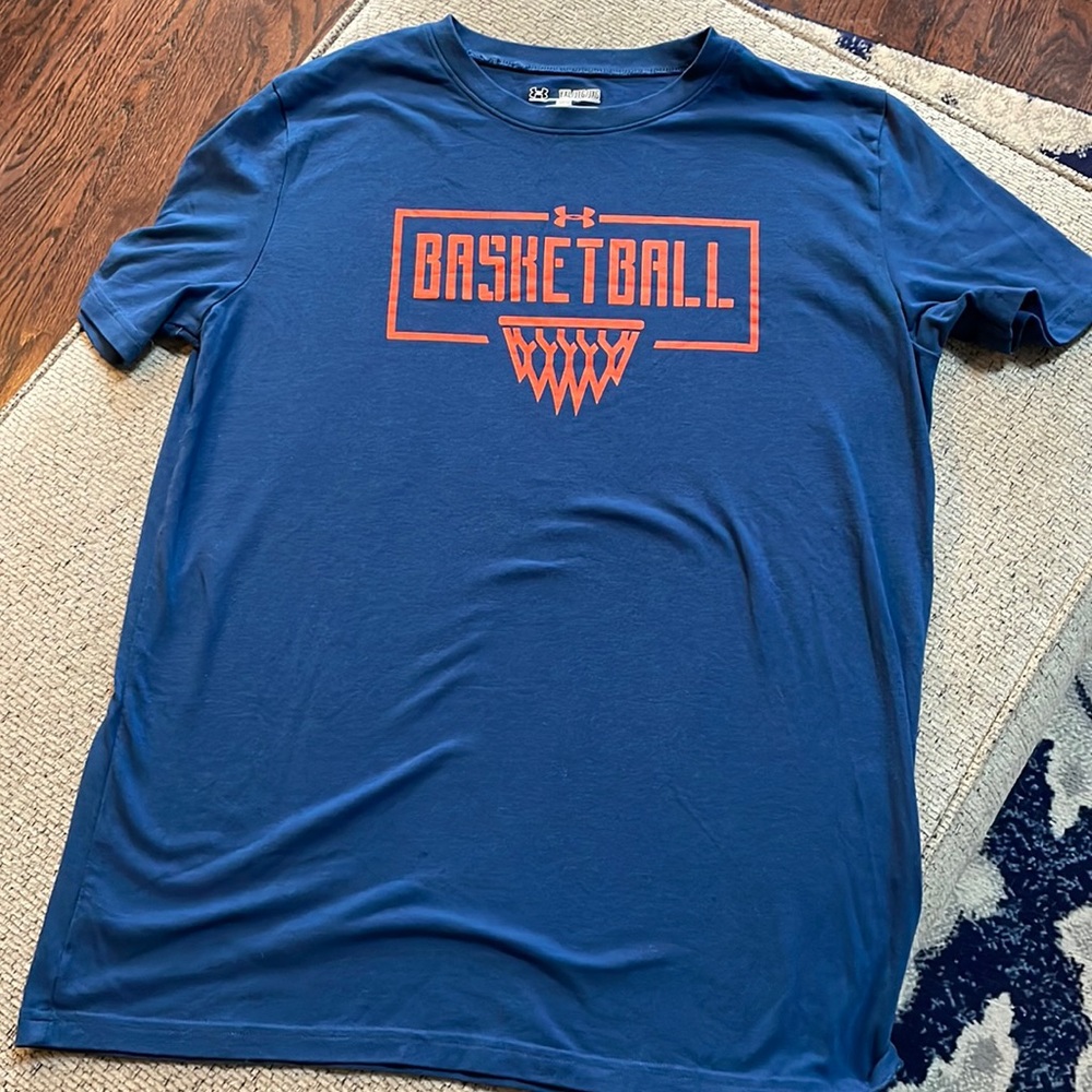 Boys basketball tee